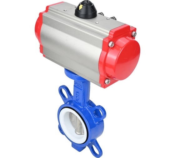 Затвор DN.ru WCB-316L-PTFE Ду250 Ру16 с пневмоприводом D050-02332