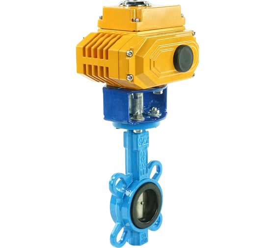 Дисковый затвор DN.ru g50-g40-epdm Ду80 Ру16, чугун, epdm ...