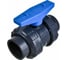 Кран шаровой AQUAVIVA НПВХ DN 63 резьба ВР 2 уплотнение TPV AQVBVE063 54741 1