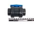 Кран шаровой AQUAVIVA НПВХ DN 63 резьба ВР 2 уплотнение TPV AQVBVE063 54741 5