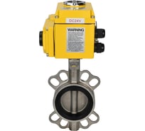 Затвор DN.ru 316L-316L-NBR Ду50 Ру16 с электроприводом QT-005 24В D050-01552