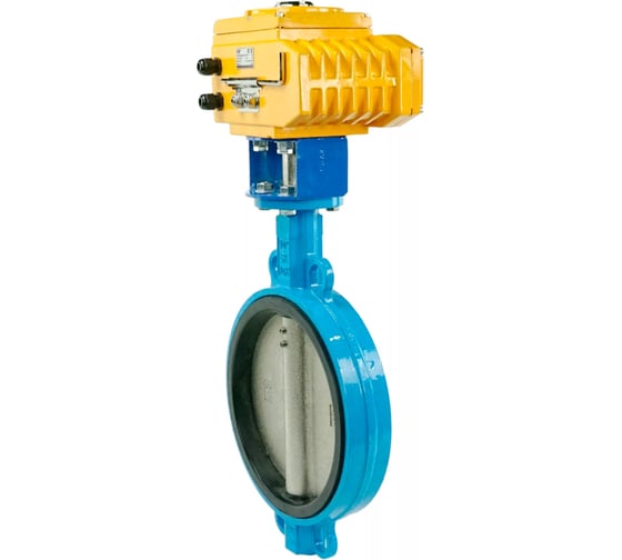 Затвор DN.ru дисковый GGG50-GGG40-EPDM Ду300 Ру16 с электроприводом QT-060 380В D050-01847