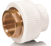 Комбинированная муфта Blue Ocean полипропиленовая, с внутренней резьбой - 110x4" под ключ PPRF/HTIA-110х4"