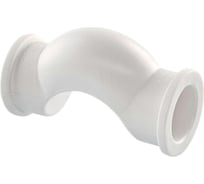Обводное раструбное колено Damento 25 белое 8783