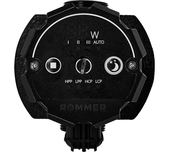 Частотный циркуляционный насос ROMMER RCP-0030-2540180 PROFI EVO 25/40-180 RG0093A4JEQNPB 1