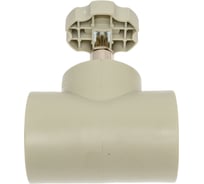 Вентиль TEBO PPR, 75мм, серый 031060308