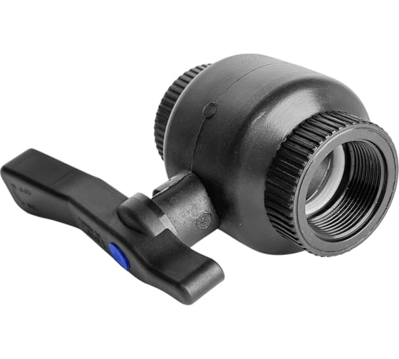Кран шаровый пластиковый с внутренней резьбой Poliext В1 1/2*В1 1/2 PN16 07040050