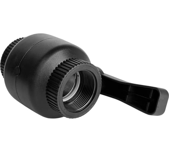 Кран шаровый пластиковый с внутренней резьбой Poliext В1 1/2*В1 1/2 PN16 07040050