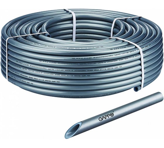 Труба с кислородным барьером Gappo PEXb/EVOH 16x2,2 G1390