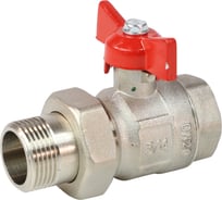 Кран шаровой латунный ГАЛЛОП Креп 332 нк Ду15 Ру16 м/амер полн баб 103217 007-6770