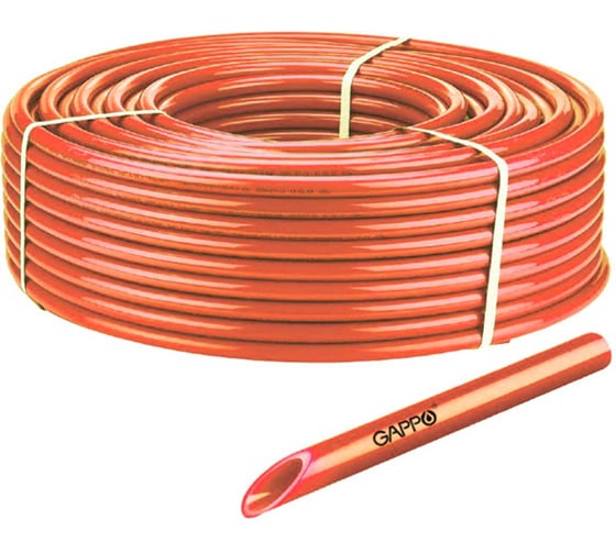 Труба с кислородным барьером Gappo PEX/EVOH 20x2,8 100 метров G1376