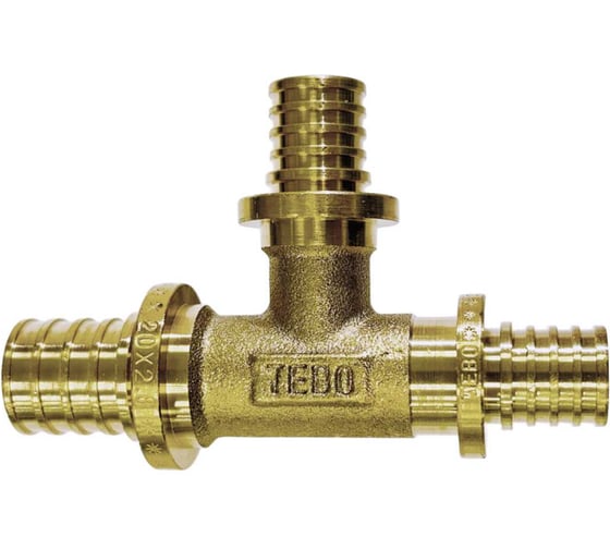 Тройник переходной TEBO 20x16x16 аксиальный T-ЛА.Тр.0.20-16-16.CN