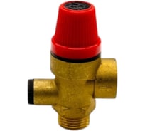 Клапан предохранительный Damento Clima 1/2" В-Н, 1.5 бар, с подключением манометра 01073