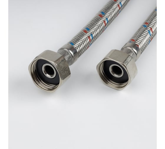 Гибкая подводка IDDIS F1/2xF1/2, SS304, латунь, 0,8 м, 926ABS08ZP