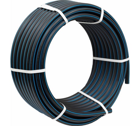 Питьевая напорная труба Gigant ПНД 25х2,0 SDR13,6 (ПЭ100, 12,5 атм), бухта 50 м GLPP-03