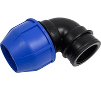 Компрессионный переходной отвод Millennium ПНД 50-11/2" с внутренней резьбой PFUF5040