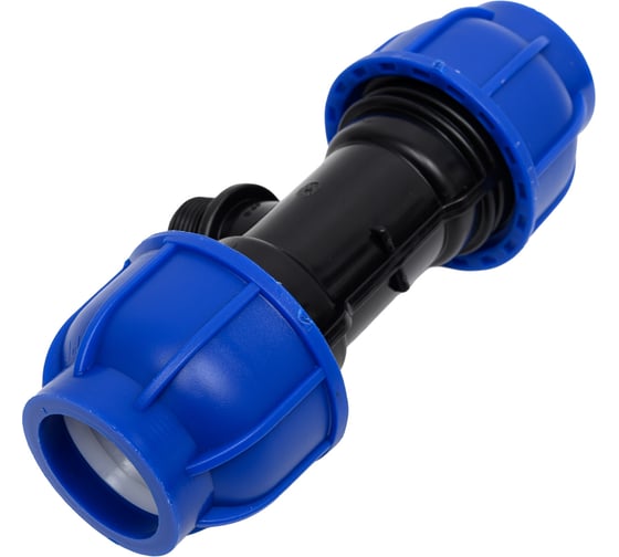 Компрессионный тройник переходной Millennium ПНД 32- 1/2" с наружной резьбой PFTM3212