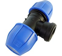 Компрессионный переходной тройник Millennium ПНД 50-1 1/2" с внутренней резьбой PFTF5040