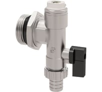 Элемент концевой SANTECHSYSTEMS латунь, 1" наружная резьба, возд+кран д/коллект 040-6547