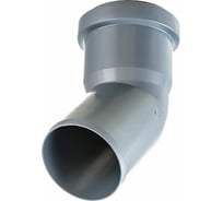 Отвод канализационный Millennium 32 мм × 45° — ПВХ фитинг для труб 24394
