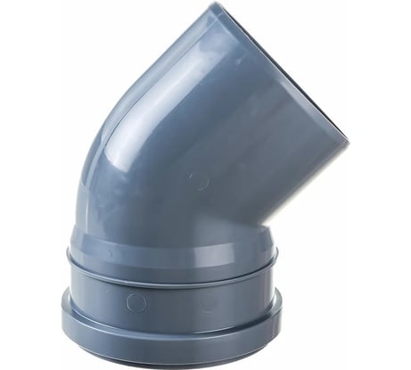 Отвод канализационный Millennium 50мм, 45 градусов 18058