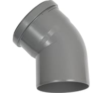 Отвод канализационный Millennium 110мм, 45 градусов 18063