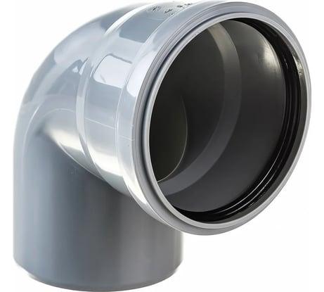 Отвод канализационный Millennium 110×87° — ПВХ фитинг для соединения труб 18065