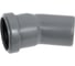 Отвод канализационный Millennium 50мм, 30 градусов 18057 1