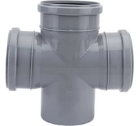 Крестовина канализационная Millennium 110/110/110/110x87 градусов одноплоскостная 18047