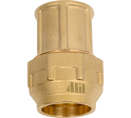 Муфта прямая латунная для ПНД труб Millennium 25-3/4" с внутренней резьбой PFBF2534 (710 3/4")