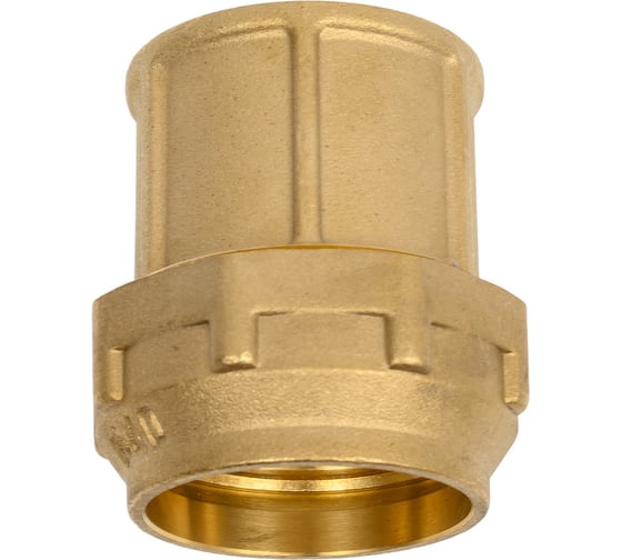 Муфта прямая латунная для ПНД труб Millennium 40-1 1/4" с внутренней резьбой PFBF4032 (710 11/4")
