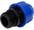 Муфта компрессионная для ПНД труб Millennium 25-1" с наружной резьбой PFMM2510 2