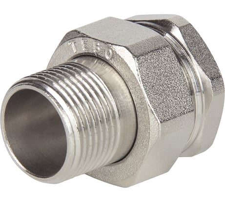 Прямая американка TEBO ВН/НАР 1/2" латунь T-ЛР.А.2.12.CN