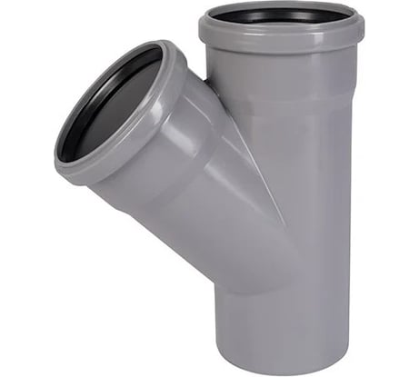 Тройник канализационный Millennium 40мм/40мм х 45 градусов 18078