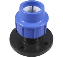 Фланец компрессионный ПНД 90×3" — для подключения полиэтиленовых труб к арматуре Millennium PFFB9075