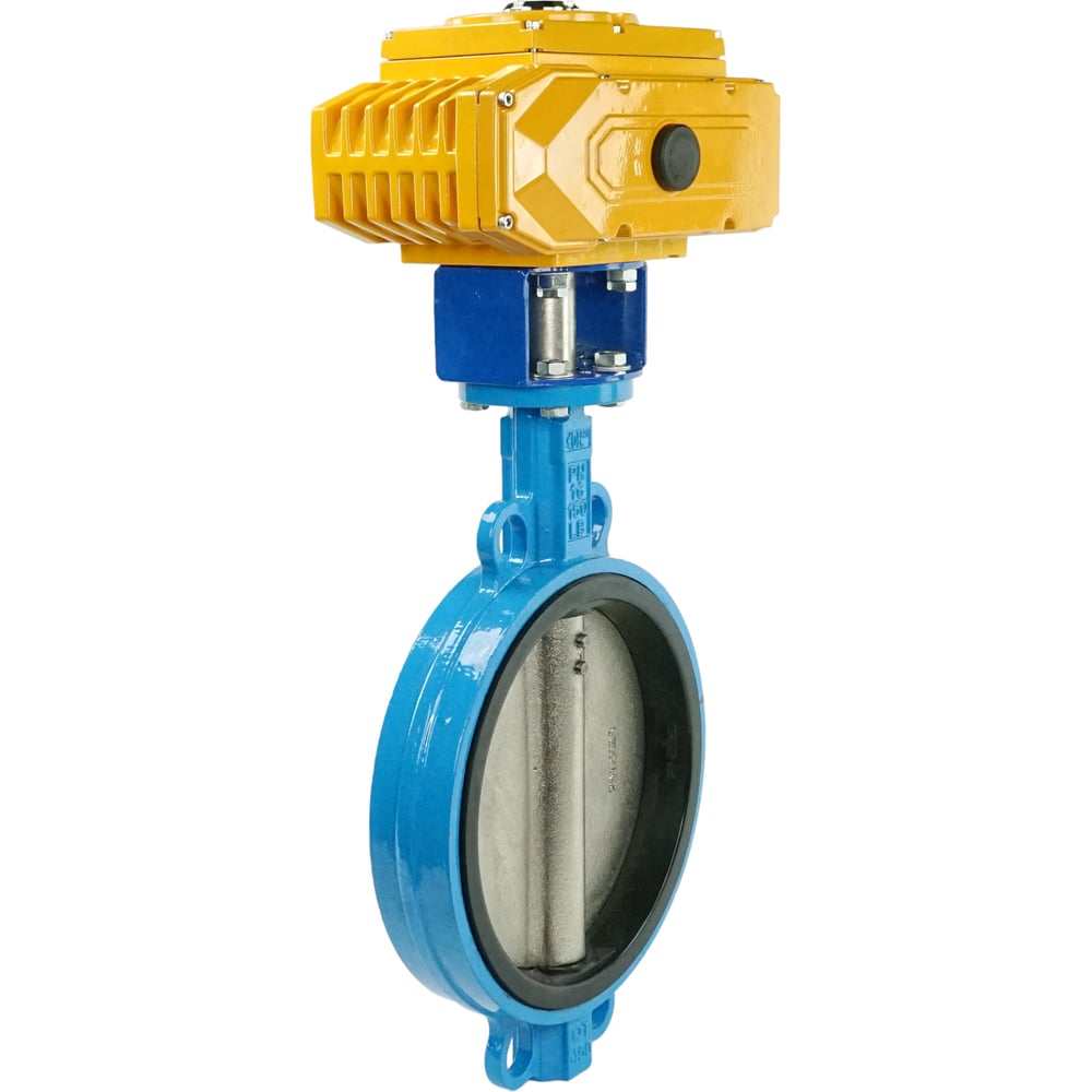 Дисковый затвор DN.ru поворотный g50-g40-epdm Ду250 Ру16, электропривод ...