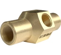 Тройник манометра СваркаДжет А8, без гаек, G1/4 4301030505050