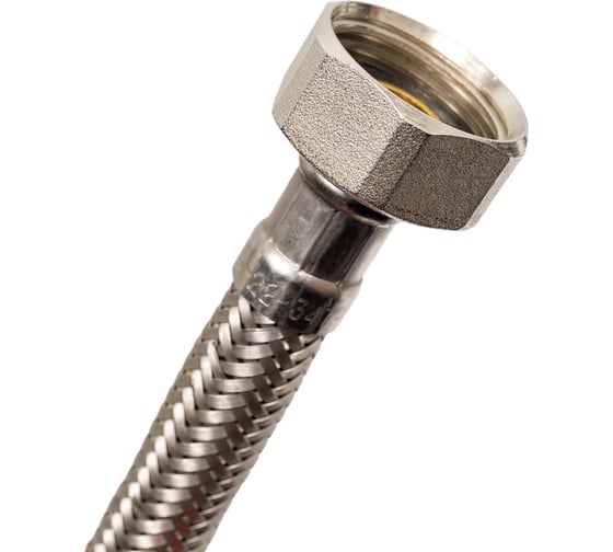 Гибкая подводка для смесителя Tucai в стальной оплетке 1/2-M10x1 L37, 400 мм 00062643