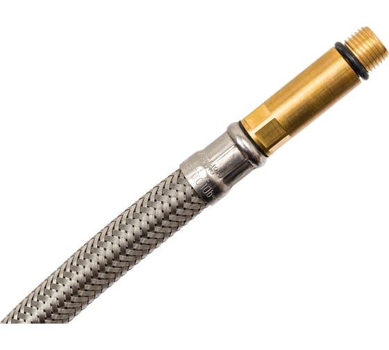 Гибкая подводка для смесителя Tucai в стальной оплетке 1/2-M10x1 L37, 400 мм 00062643