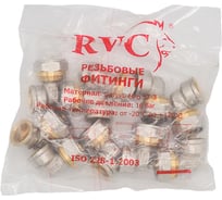Угол цанга Rvc МП 20x1/2 г, 10 шт 18419