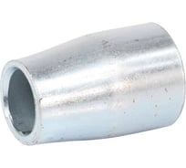 Переход концентрический ООО "Крупинский арматурный завод", исполнение 1, оцинкованная сталь, Дн60x33,5-4,5x3,5, Ду50x25, шовный, под приварку, КАЗ 127-8007