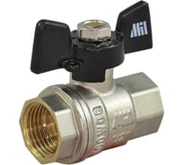 Кран шаровой Millennium ВОДА 1/2" Внтр.-Внтр. бабочка УТ000037882