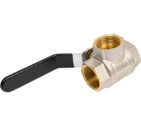 Шаровой кран 1" внутренняя/внутренняя/внутренняя резьба латунный никелированный для бытовых приборов Millennium KTFF1010