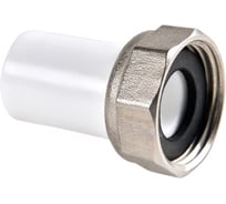 Штуцер ООО ПКФ Сварком PP-R с накидной гайкой 20x3/4 СанТех s051953