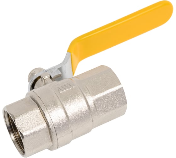 Шаровой кран Millennium латунный,никилерованный для газа 3/4" внутренняя/внутреняя резьба ручка-рычаг KGRFF3434 1