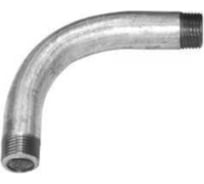 Отвод ООО ПКФ Сварком гнутый д=15 резьбовой, оц. сталь СанТех s003900