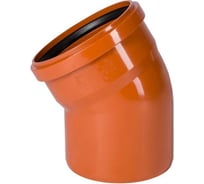 Отвод ООО ПКФ Сварком д=110 - 30 рыж. цв. СанТех s049582