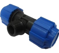 Тройник ООО ПКФ Сварком нар/рез 25x3/4x25 ПЭ СанТех s005000