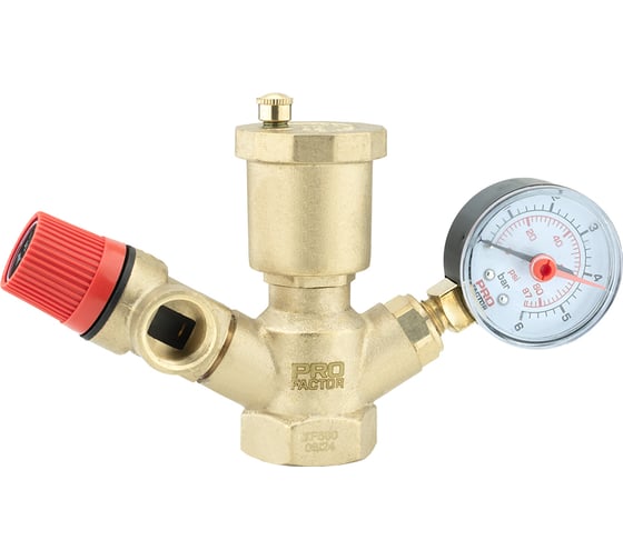 Группа безопасности котла PROFACTOR Y-mod. 1- 1,5 bar PF BS 573-1.5