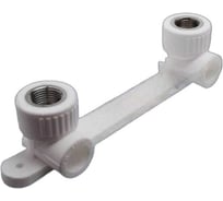 Угольник ООО ПКФ Сварком PP-R двойной комб с крепл вн рез 20-1/2x2 СанТех s011836